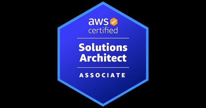 AWS Certified Solutions Architect – Associate badge